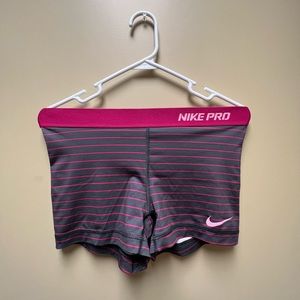 Nike pro running shorts